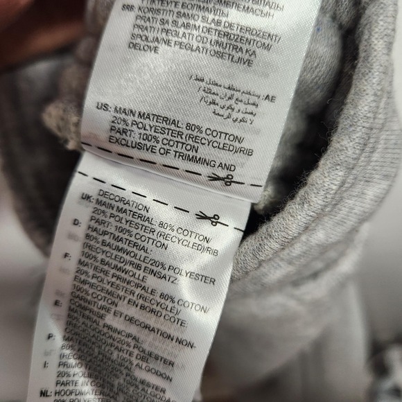 Adidas Pants Womens Medium Gray All SZN Fleece Cuffed Joggers Sweatpants‎ HK0442 - Picture 10 of 11